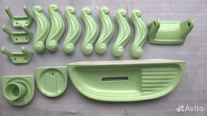 Керамический настенный набор для ванной комнаты