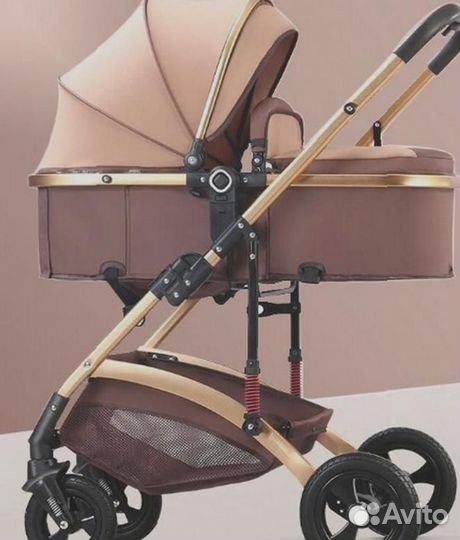 Коляска 3 в 1 с удобными ремнями безопасности