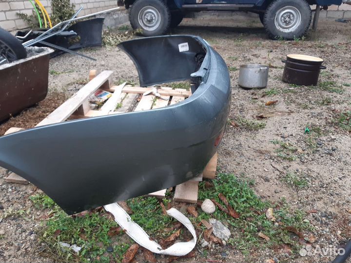 Бампер priora 1седан