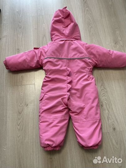 Зимний комбинезон для девочки 86