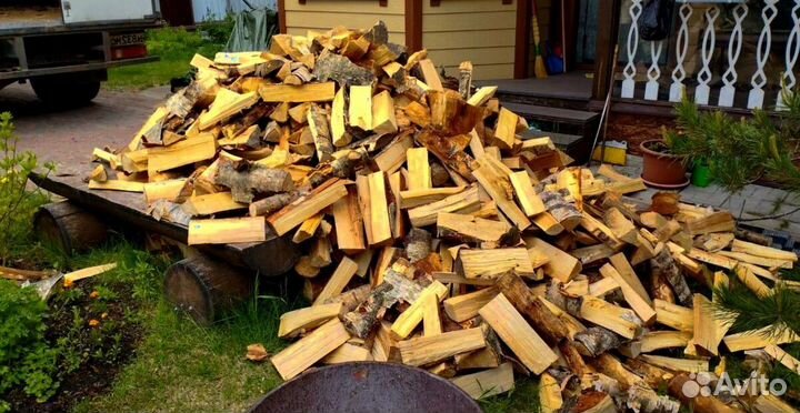 Дрова Береза привезем в Сертолово
