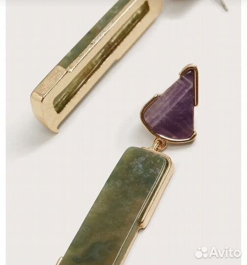 Серьги Mango, платье Зарина