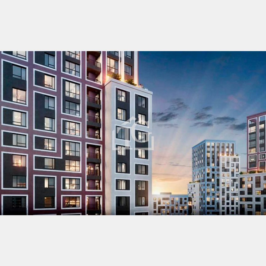 2-к. квартира, 59,7 м², 16/23 эт.