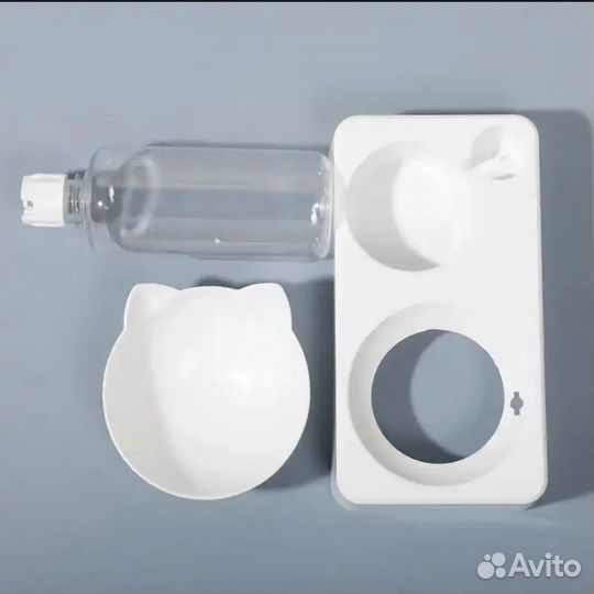 Миска с поилкой для кошек