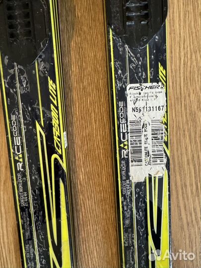 Беговые лыжи fischer carbonlite skate jr 167