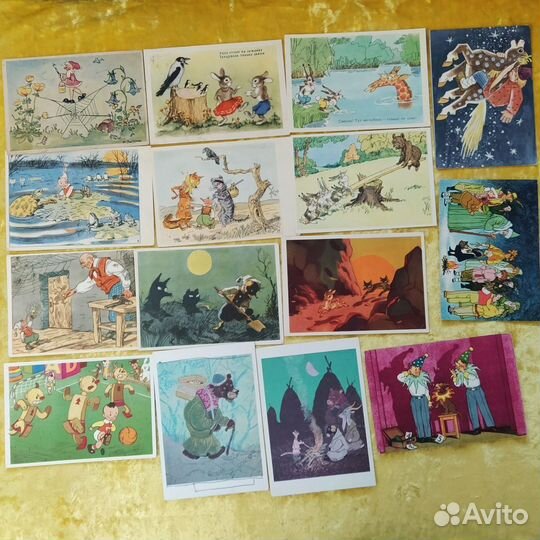 Открытки Гундобин Климашин СССР 50х г