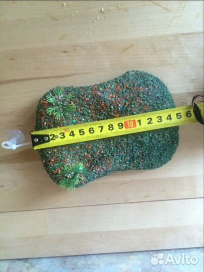 Остров на присоске для аквариума