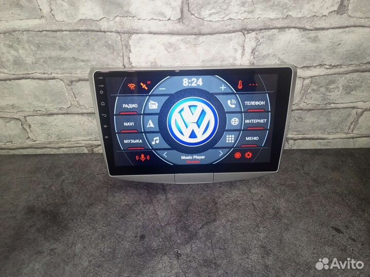 Магнитола Volkswagen passat b6 / b7 IPS экран