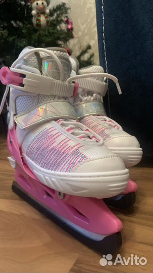 Коньки детские раздвижные 29 32