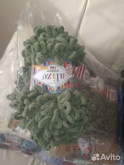 Пряжа alize puffy fine
