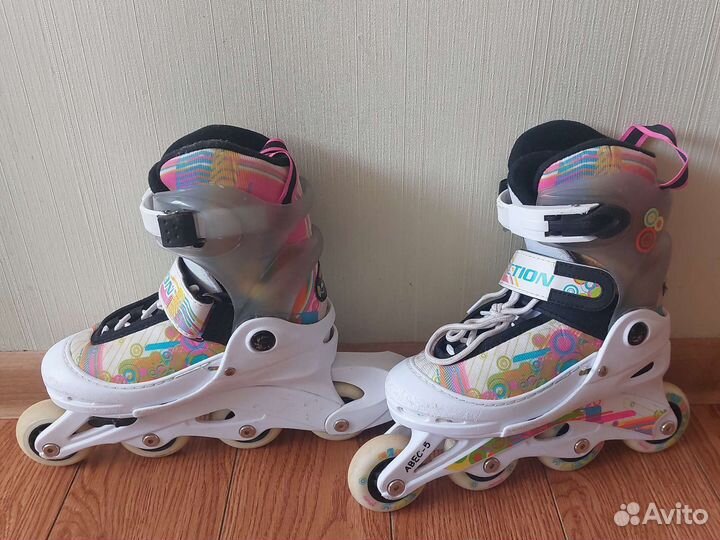 Роликовые коньки раздвижные, 30-33