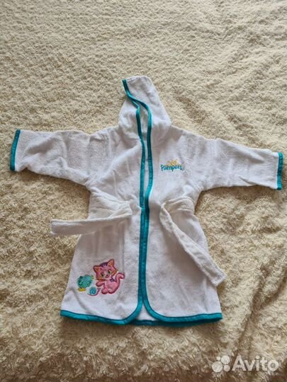 Детский махровый халат