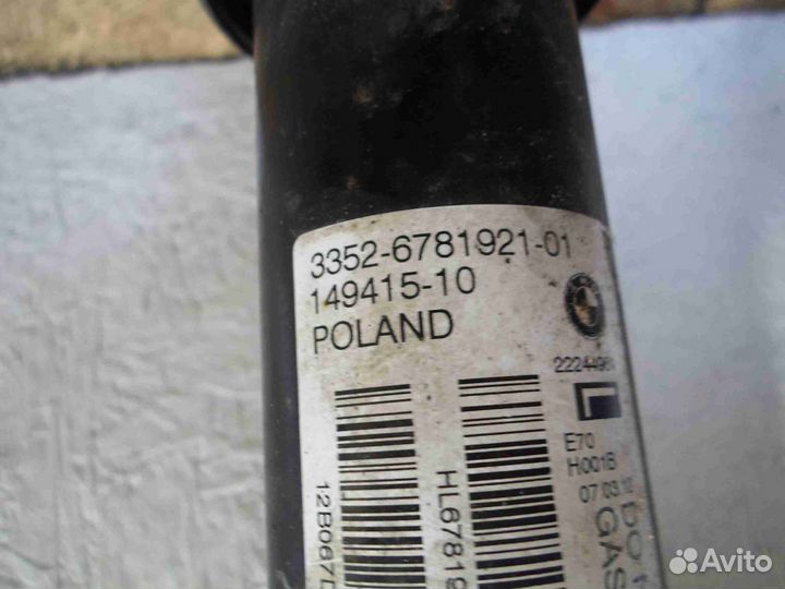 Амортизатор задний L BMW X5 E70 6781921