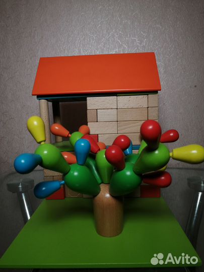 Деревянный конструктор от Вудблокс и Кактус