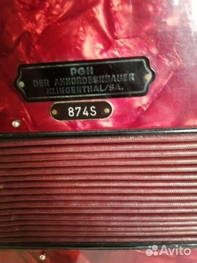 Аккордеон rhythmus 3/4