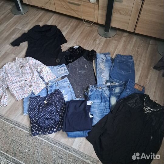 Одежда пакетом отдам 158,164
