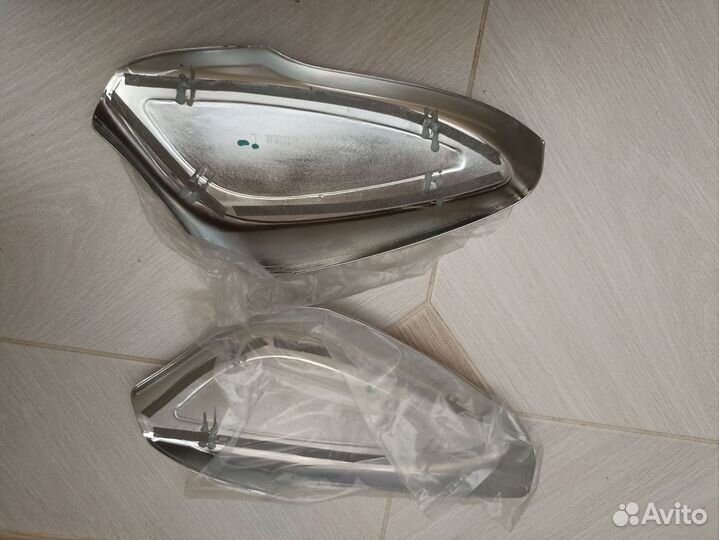 Накладки на зеркала Hyundai Solaris 1