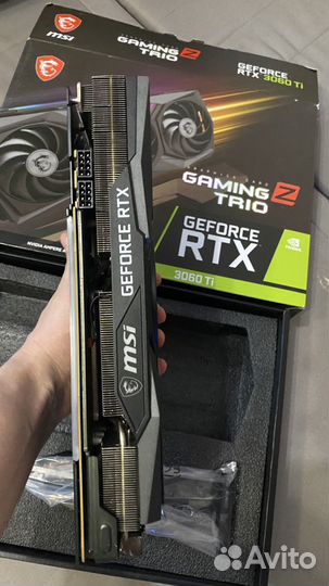 Видеокарта MSI rtx 3060ti x trio