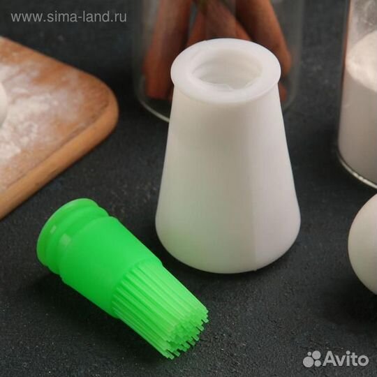 Кисть для масла Доляна «Олио», 11 см, цвет микс