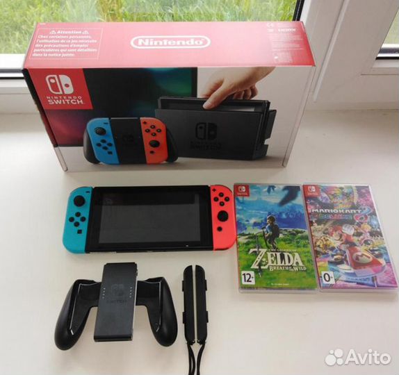 Nintendo Switch аренда + Игры