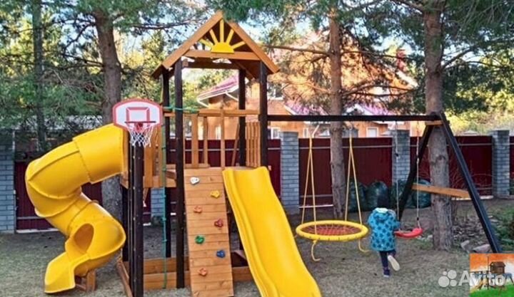 Детская площадка без заноз