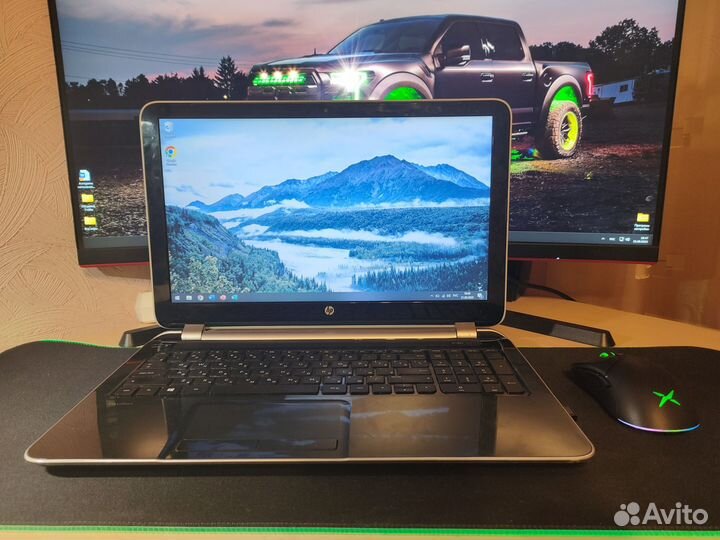 Ноутбук HP i7 4 ядра/16GB/2 видеокарты/SSD+HDD