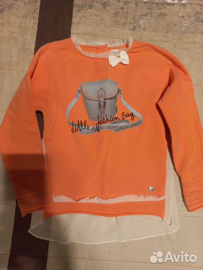 Вещи для девочки пакетом хор. качества р. 104-122