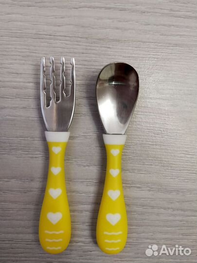 Детские ложка и вилка
