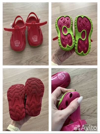 Резиновые тапочки/шлепки Котофей 22/23