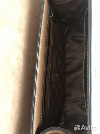 Сумка натуральная кожа эконика