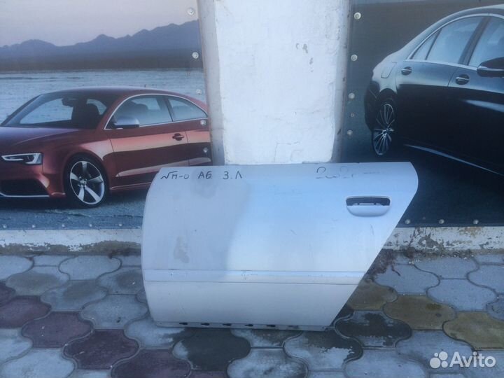 Дверь задняя левая Audi A4 В4 (80)