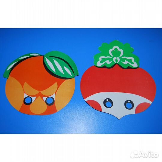 Набор советских масок Чиполлино СССР маска