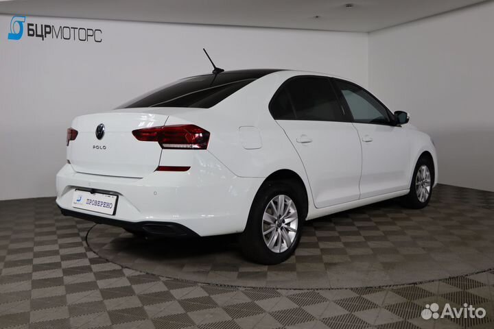 Volkswagen Polo 1.6 AT, 2021, 56 400 км