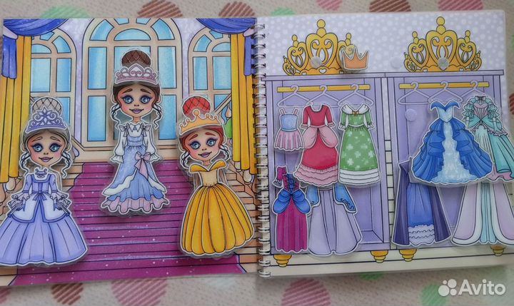 Книга на липучках 