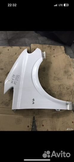 Крылья на Мерседес вито, виано передние