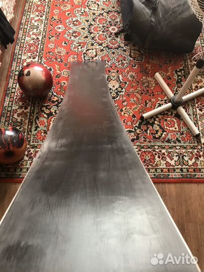 Жесткий сноуборд, пятка intec f2