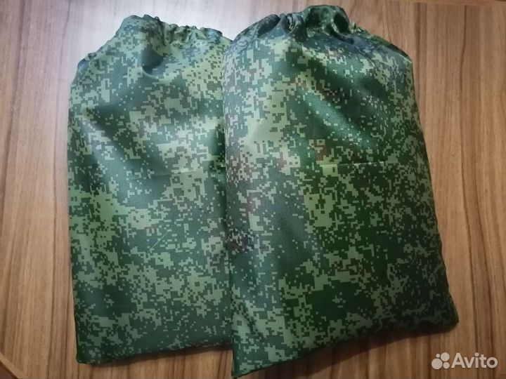 Дождевик пончо цифра камуфляж плащевка военный