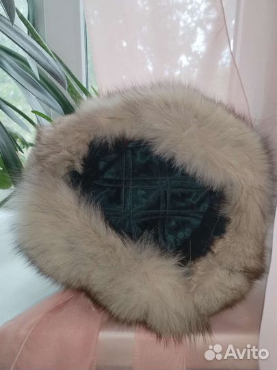 Шапка женская из песца