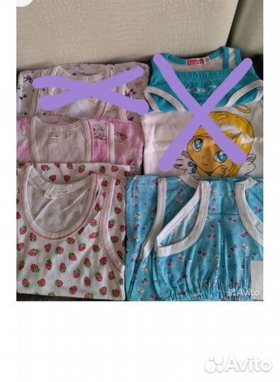 Наборы маечка-трусики