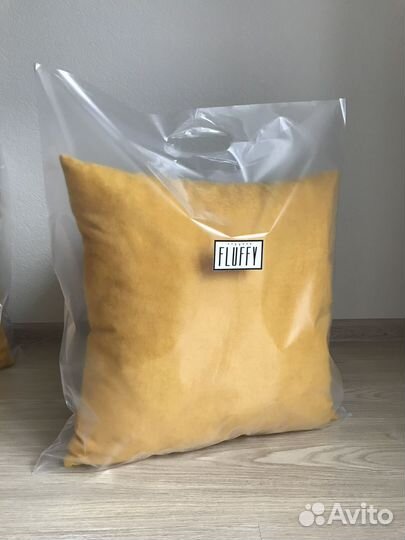 Подушка декоративная, канвас