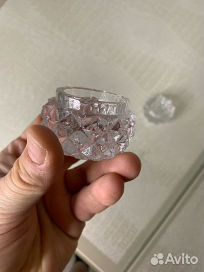 Хрустальные рюмки на ножке СССР