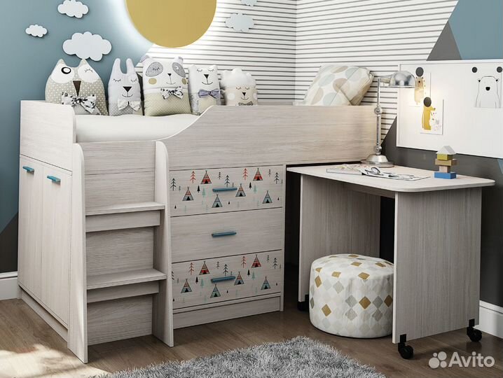 Детская кровать/кровать чердак