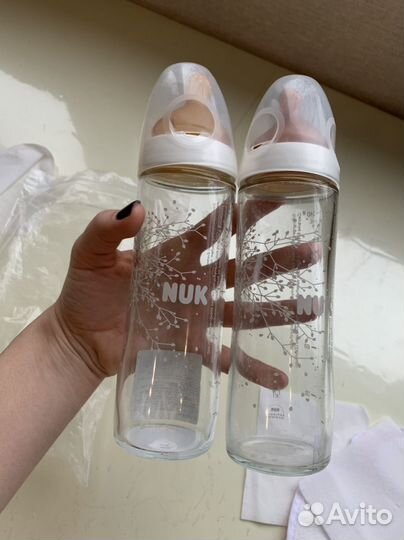 Бутылочки для кормления стекло