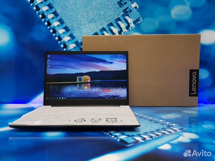 Новый ноутбук Lenovo на R5 3500u/Vega 8/8gb/SSD512