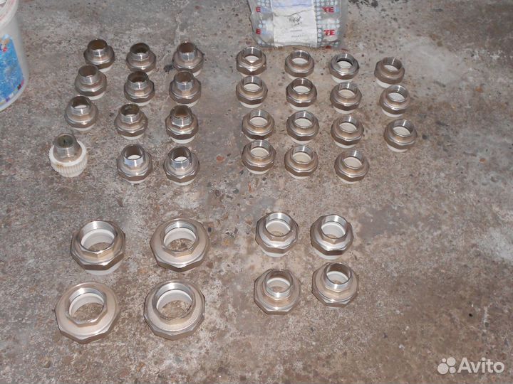 Трубы пластик, фитинги