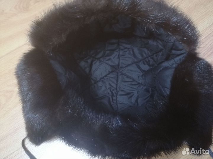 Шапка норковая детская