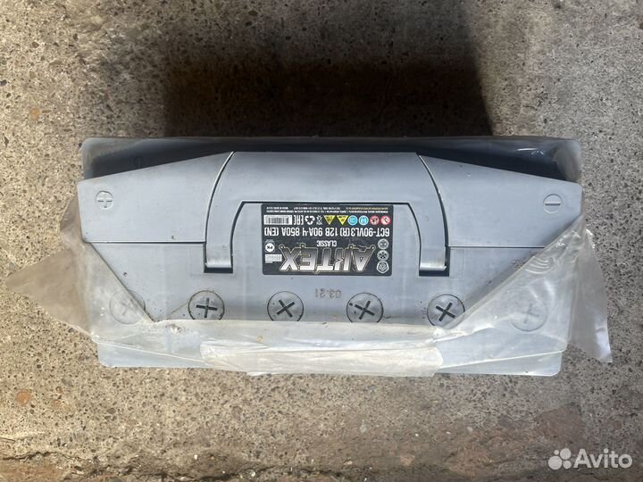 Аккумулятор актех 6ст-90 820А о.п