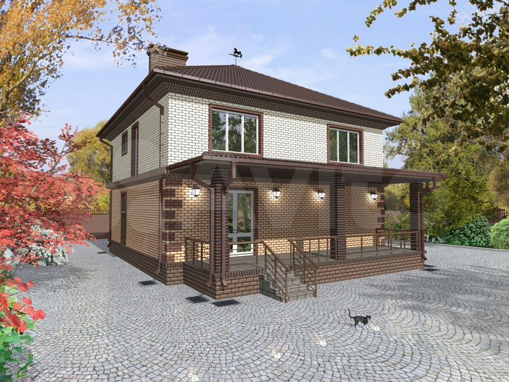 Дом 110 м² на участке 4 сот.