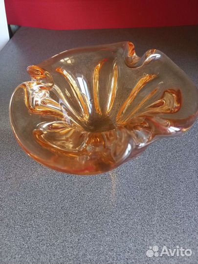 Пепельница СССР очень тяжёлая раритет