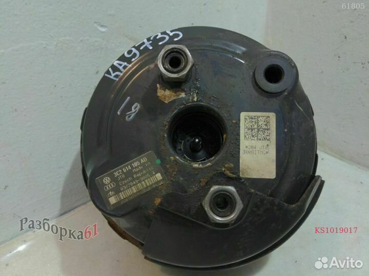 Вакуум тормозной skoda superb